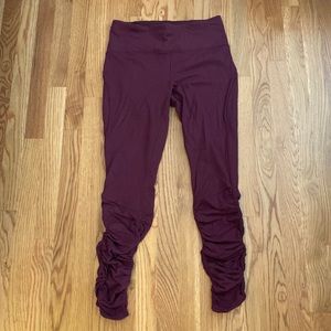 Lululemon Ruched Bottom Leggings